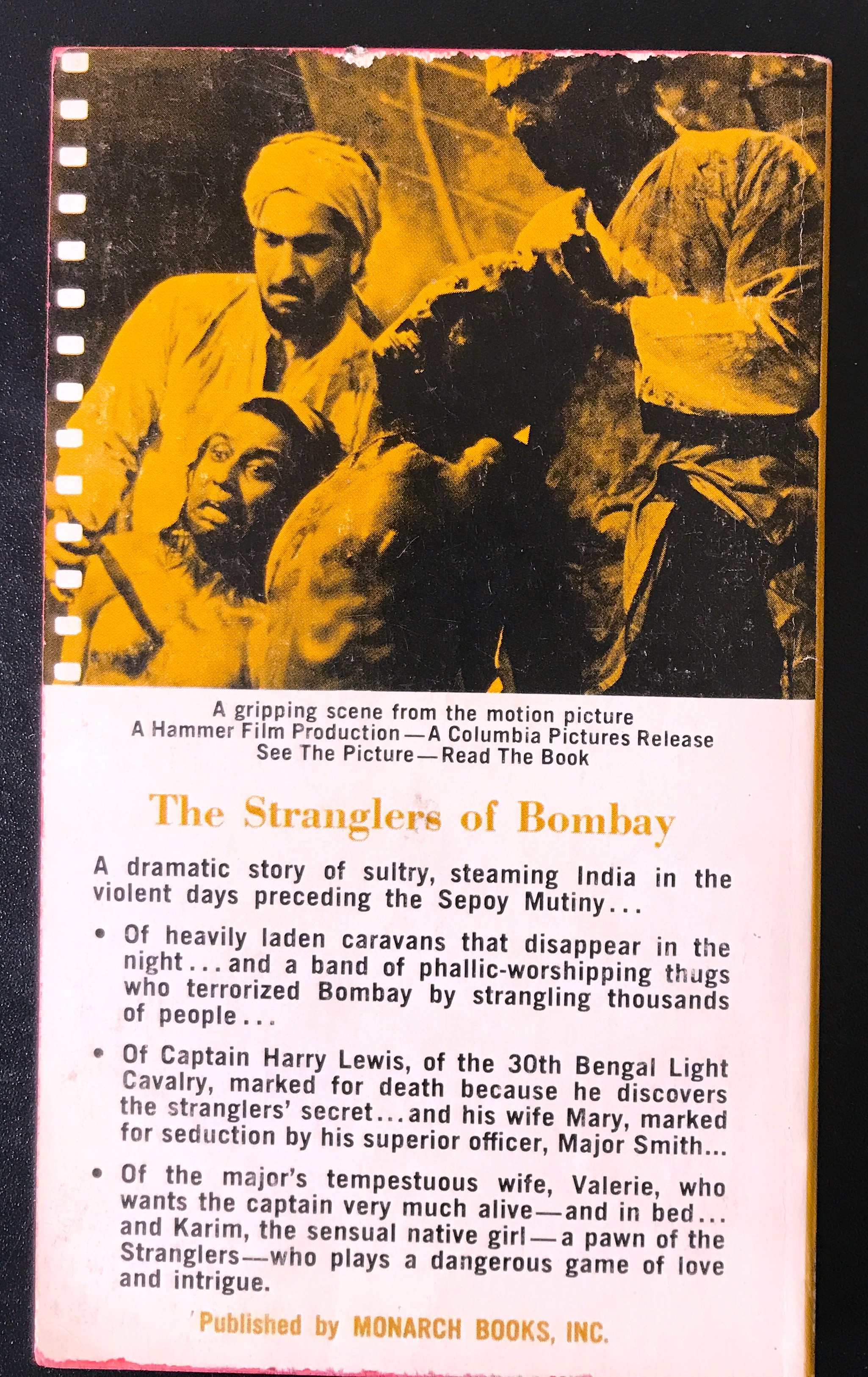 Stranglers of Bombay bc